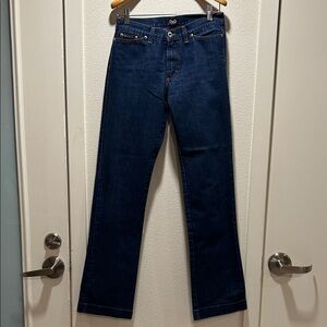 DOLCE & GABBANA Dark Blue Straight Jeans size 27. Super Elegant.